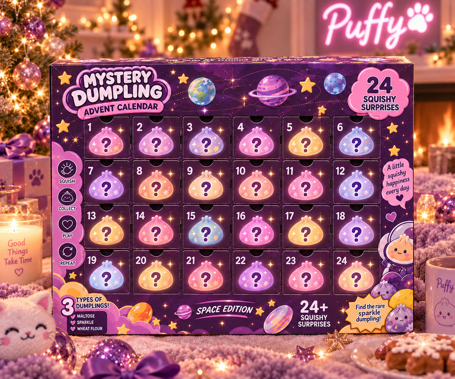 Squichy Calendar đ Squishy Advent Calendar â 24 Days of Squishy Happiness đ